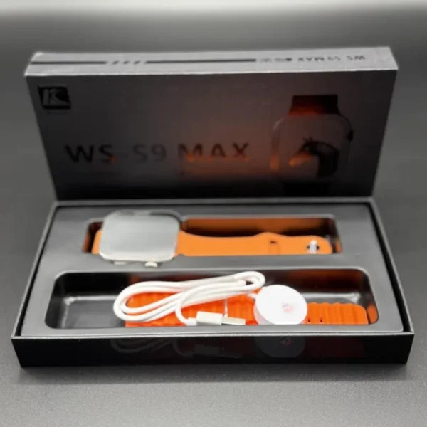 WS-S9 Max Smart Watch With 2 Straps