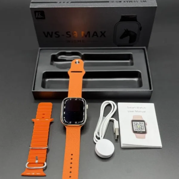 WS-S9 Max Smart Watch With 2 Straps