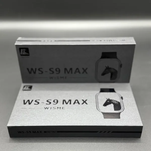 WS-S9 Max Smart Watch With 2 Straps